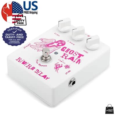Caline CP-41 Ghost Rain Reverb Delay Pedal True Bypass image 4