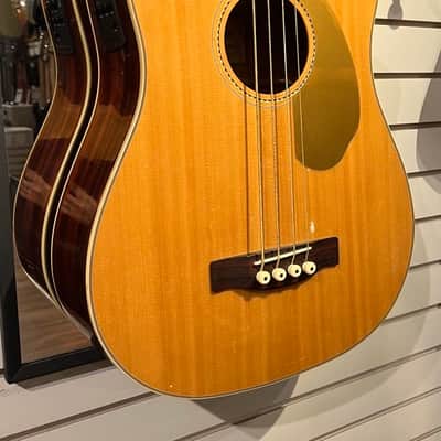 Fender Kingman Bass SCE Acoustic-Electric Bass - Natural image 3