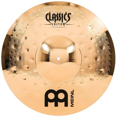 Meinl Cymbals CC-EM480 Classics Custom Extreme Metal Cymbal Box Set Pack with 14" Hi Hat, 18" Crash, 20" Ride (VIDEO) image 5