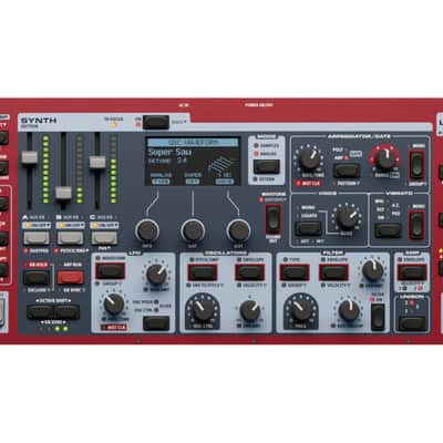 Nord Stage 4 Compact 73-key Semi-Weighted Waterfall Triple Sensor Keybed Aftertouch Physical Drawbars image 5