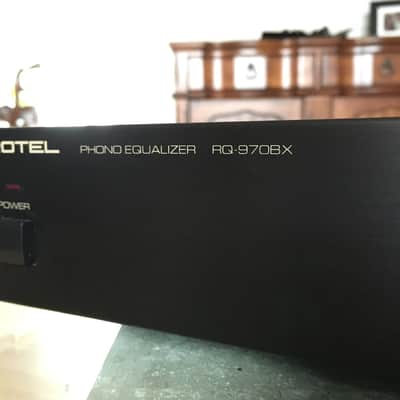 Rotel Rq-970bx phono preamp equalizer in mint condition image 1