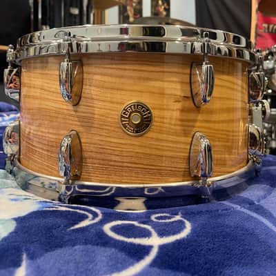 Gretsch GRGL0714S6NK140 140th Anniversary 7x14" Commemorative Snare Drum 2023 - Figured Ash image 1