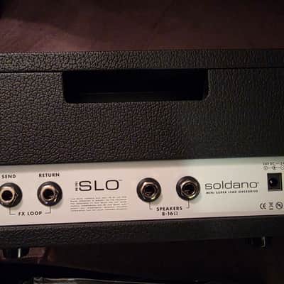 Soldano SLO Mini 30-Watt Solid-State Guitar Amp Head 2022 - Present - Black image 3