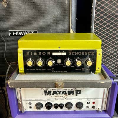 Binson  Echorec 2 T7E 1960’s - Gold original vintage tube echo delay Pink Floyd image 1