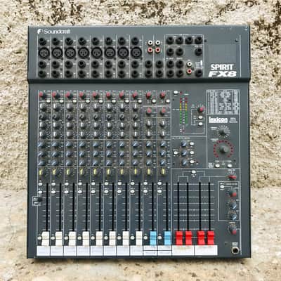 Soundcraft Spirit FX8 8-Channel Analog Mixer w/ Lexicon Effects (Made in USA) image 1