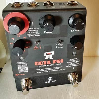 Keeley Octa Psi Transfigurating Fuzz 2024 - Black image 2