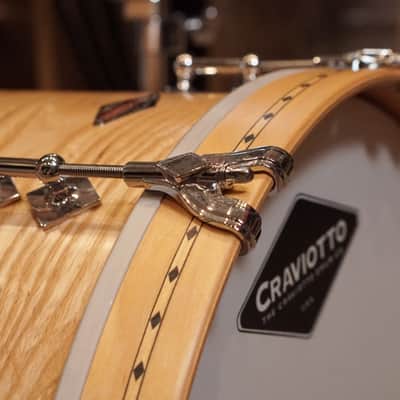 Craviotto 12/14/18/5.5x14" Ash Drum Set - 2015 image 7