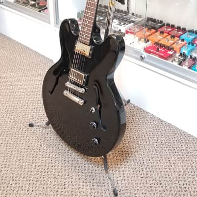 used 2014 Gibson Memphis ES-335 Studio in Ebony, Very Good Condition with OHSC & Paperwork image 10