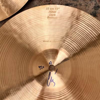 Light Complex Bosphorus 13” ANTIQUE DARK Hihats 770 920 g Papery Light SULTAN! PERFECT image 6