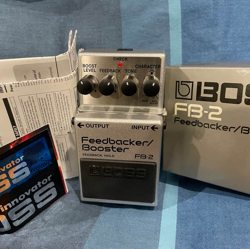 Boss FB-2 Feedbacker/Booster 2011 - Present - Silver image 1