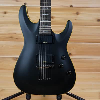 Schecter Demon-6 - Aged Black Satin image 1