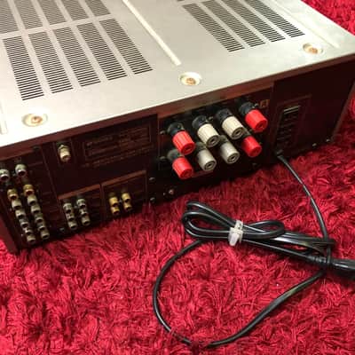 Sansui AU-α607NRA Integrated Amplifier Gold Victor SX-500 DOLCE II Speaker Pair image 9