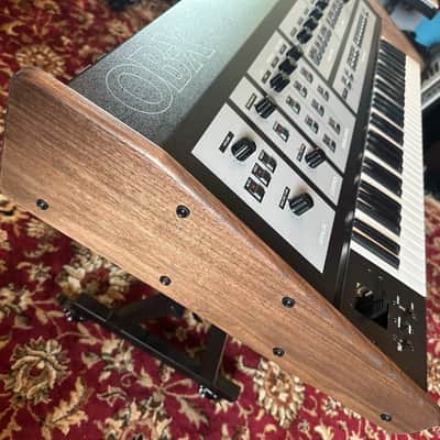 Oberheim OB-X Solid Walnut Replacement Wood Sides image 5