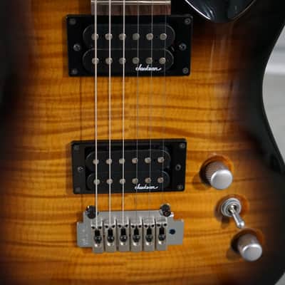 Jackson Dinky Arch top AT3 2010's Made in Japan MIJ - Tobacco sunburst image 3