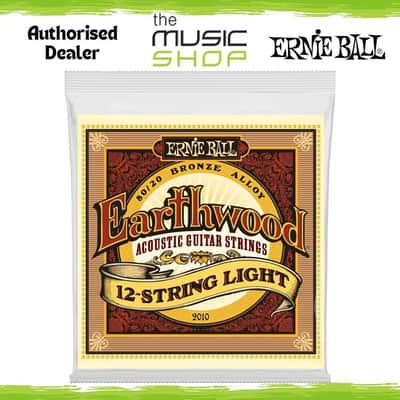 Ernie Ball Earthwood 12 String Acoustic Guitar Strings, 9-46, Light - 2010 image 1