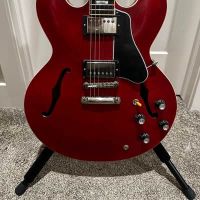 Gibson Memphis ES-335 Block 2015 - 2016 - Satin Faded Cherry image 5