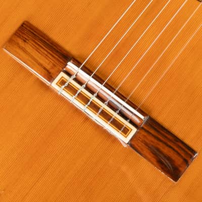 1993 Amalio Burguet 3M Cedar Indian Rosewood - Natural High Gloss | Vintage All Solid Spanisch Masterbuilt Classical Guitar Ebony Fretboard | Case image 20