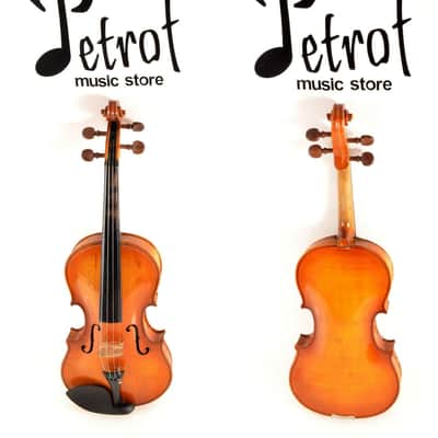 Old Vintage German Made 4/4 Master Violin Jacobus STAINER+Leather&Wooden Case~Video~ image 11