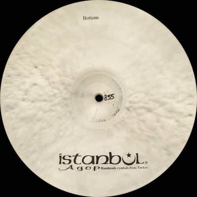 Istanbul Agop Mel Lewis 13" 1982 Hi-Hat 755/855 g image 4