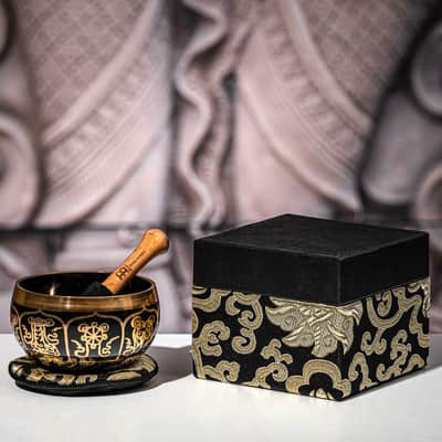 Meinl Singing Bowl SB-OR-300-BK image 4