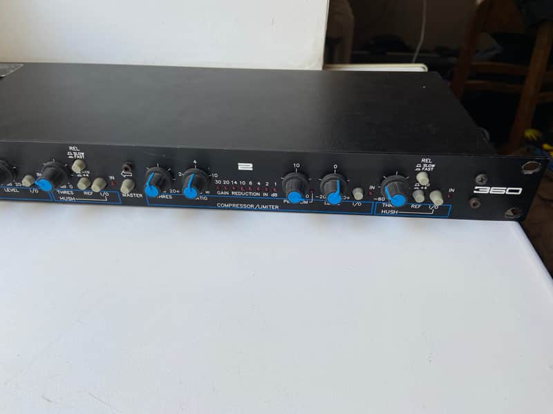 Rocktron 360 VCA compressor limiter with hush 90’s image 1