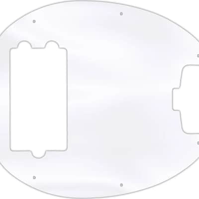 WD Custom Pickguard For Music Man 2019 Short Scale StingRay Special #45 Clear Acrylic