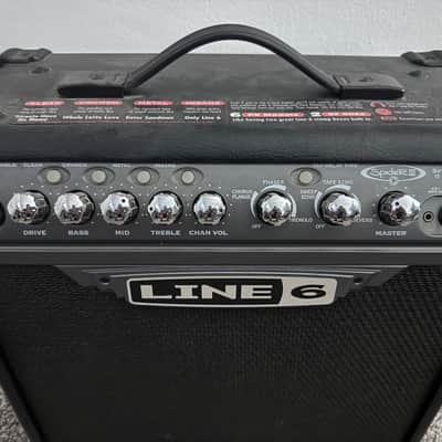 Line 6 Spider III 15 15-Watt 1x8" Digital Modeling Guitar Practice Amp 2006 - 2009 - Black image 2
