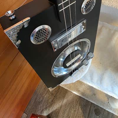 Delta Star Black Mamba PRO Cigar Box Guitar image 2
