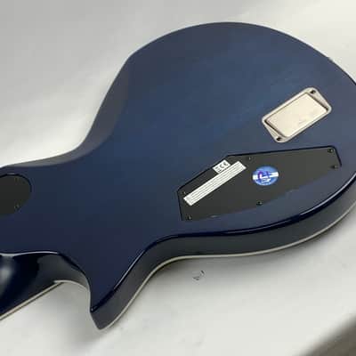 ESP E-II Eclipse Blue Natural Fade BM Burled Maple Electric Guitar + Hard Case B-Stock Made in Japan image 17