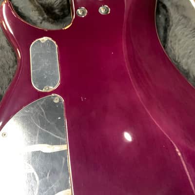Peavey Millennium 4 String Purple Flame Top Made in USA image 7