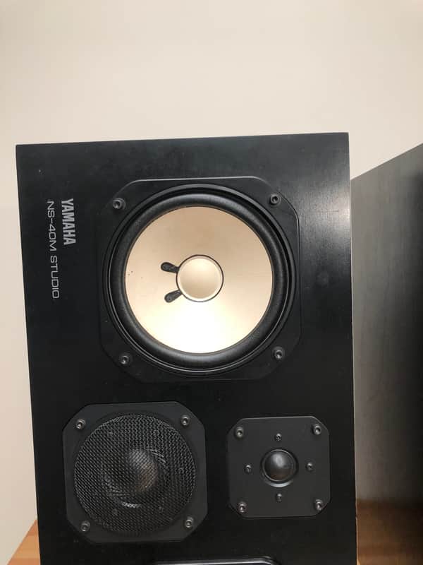 希少 YAMAHA/ヤマハ NS-40M STUDIO モニタースピーカーペア YAMAHA NS-40M STUDIO Monitor Speaker – Single Unit – All Drivers
