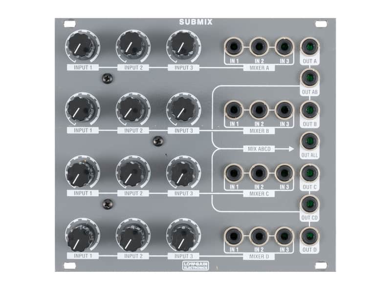 Low-Gain Electronics Submix Mixer / Signal Router [USED] | Reverb