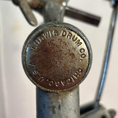 Vintage Ludwig Speed King Bass Drum Pedal w/ Square Beater image 7