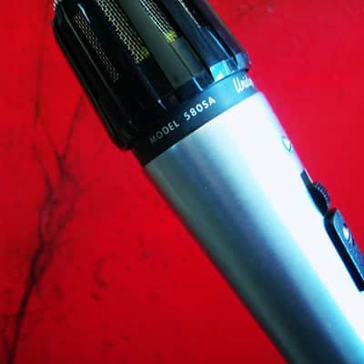 Vintage RARE 1960's Shure 580SA Cardioid Dynamic Microphone Hi Z w accessories 580SB 585SA image 10