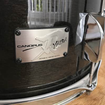 Canopus Yaiba 14x6.5" 2010's - gloss trans black image 4
