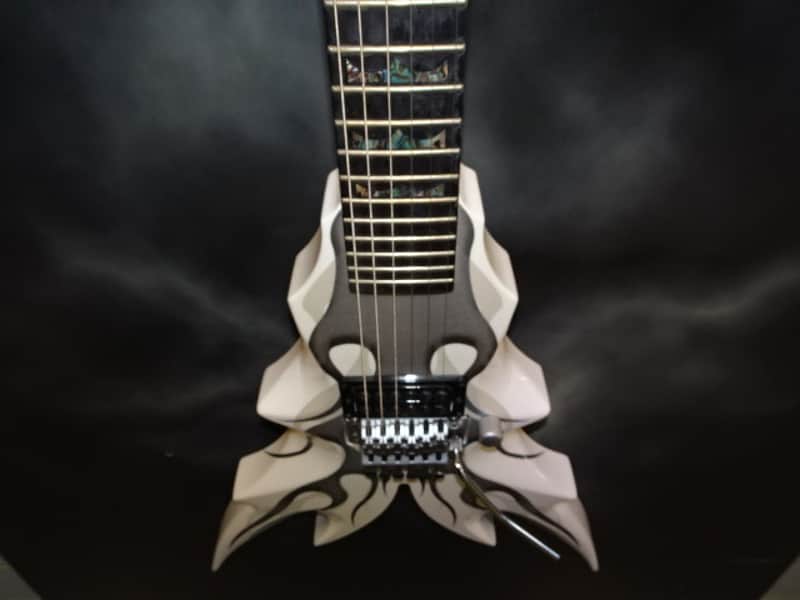 BC Rich Draco Ghost Flame | Reverb