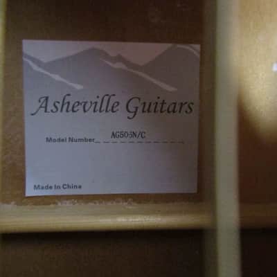 Asheville Single Cutaway Acoustic Guitar image 5
