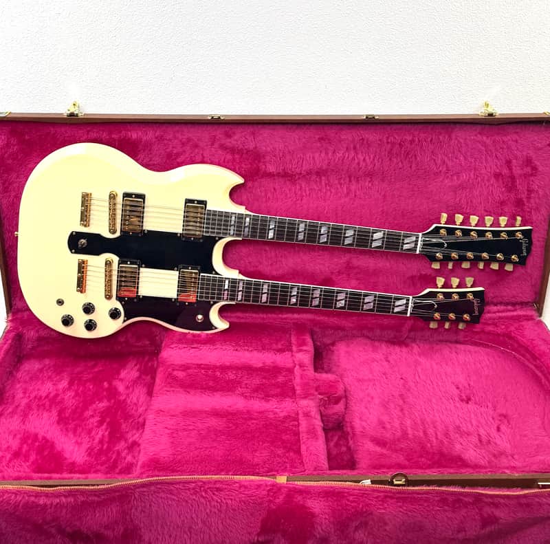 Gibson EDS-1275 SG Double neck 1989 - Alpine White image 1