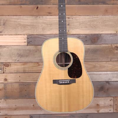 Martin D-28 Acoustic Guitar Natural w/ Case image 4