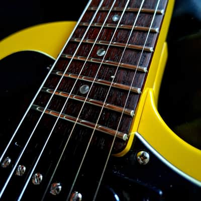 Gibson Sonex-180 Deluxe 1980 - 1981 - Yellow + GIBSON 496R & 500T -  set of humbuckers image 4