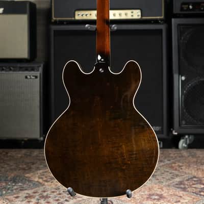 Epiphone Elitist 1965 Casino Hollow Body Electric Guitar - Vintage Sunburst with Hardshell Case - Used image 9