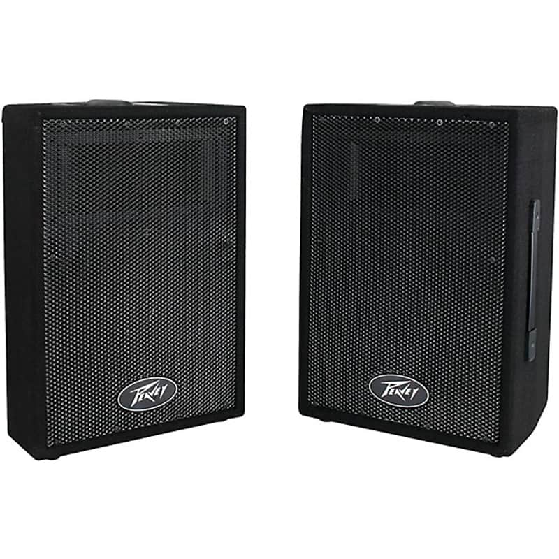 Peavey PVi 10 10" PA Speaker Cabinet Pair 2025 - BLACK image 1