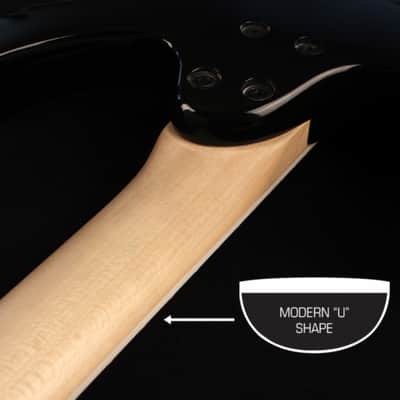 Cort X1 Black Electric Guitar image 3