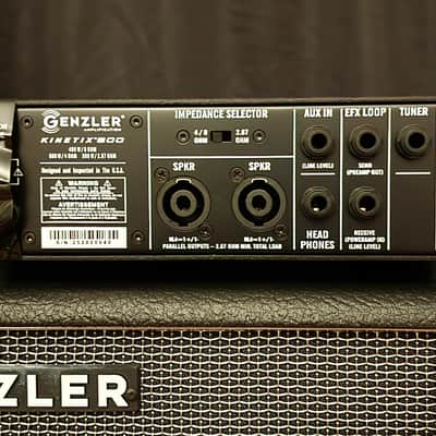 Genzler Amplification Kinetix 800 Watt Bass Amp Head image 3