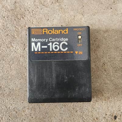 Roland M-16C Memory Cartridge for TR-707, TR-727, TR-909, JX-3P, JX-8P, JX-10