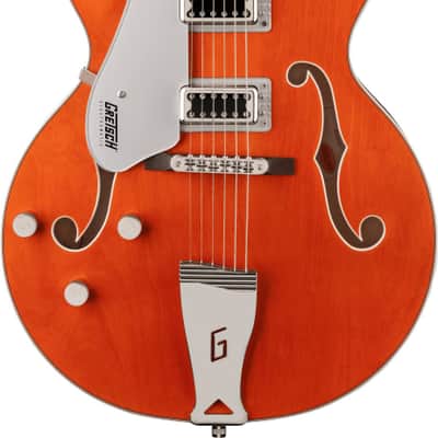 Gretsch G5420LH Electromatic Classic Hollow Body Single-Cut Guitar, Left-Handed, Laurel Fingerboard, Orange Stain image 2