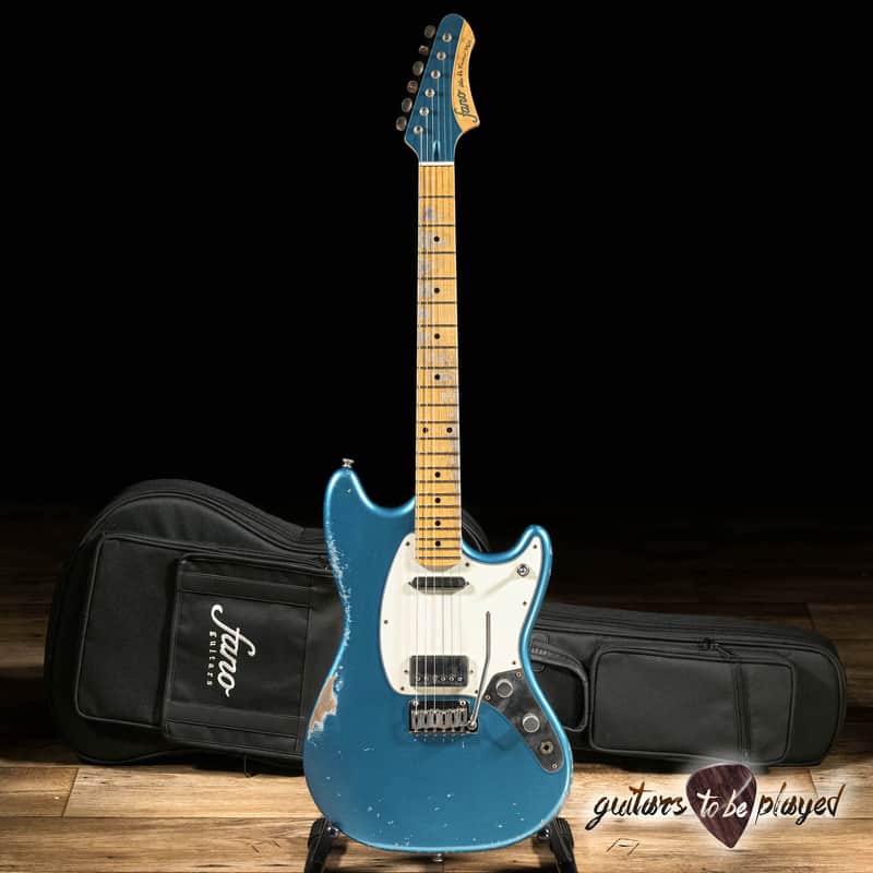 Fano MG6 Alt de Facto Lambertones Crema/Blondie Guitar – Lake Placid Blue image 1