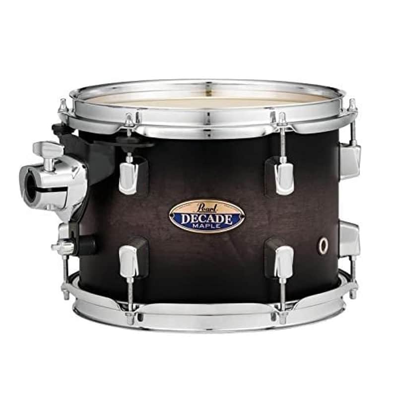Pearl Decade Maple Rack Tom - Satin Blackburst (DMP1007T/C262) image 1