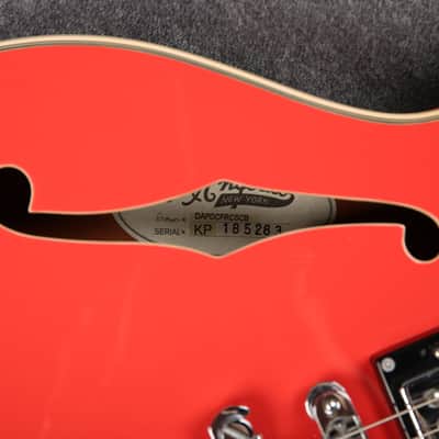 D'Angelico Premier DC - Fiesta Red - 2nd Hand image 14