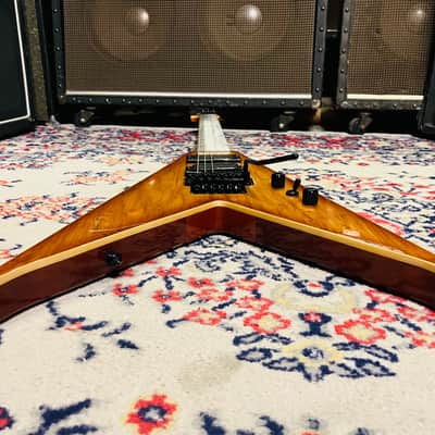 2004 B.C. Rich Exotic Pro JR V - Spalted Maple w/ SKB Flight Case image 6